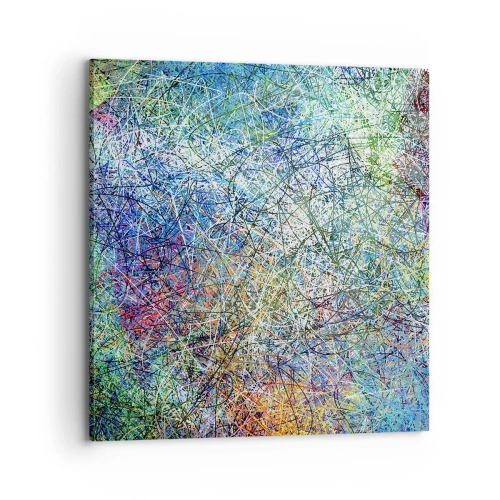 Quadro su tela - Stampe su Tela - Non è cosi semplice - 70x70 cm