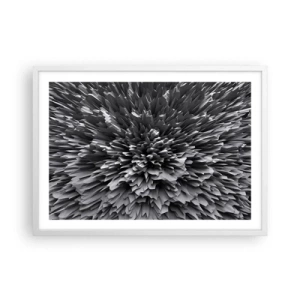 Poster in cornice bianca - Spigolosità massima - 70x50 cm