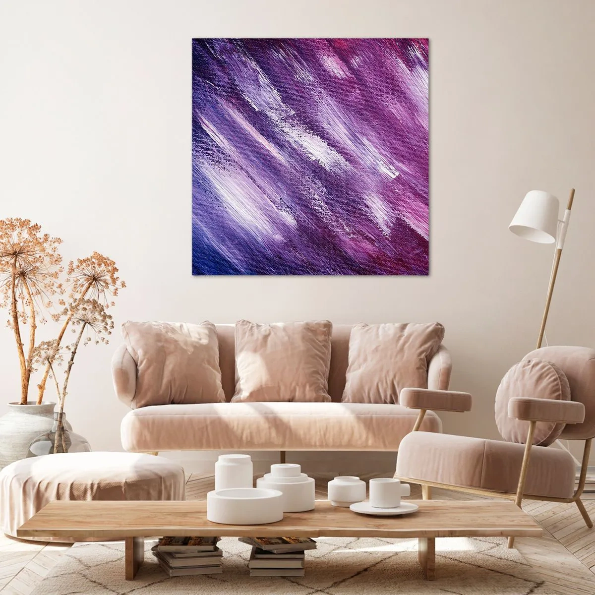 Quadro su tela - Stampe su Tela - Quando soffia il vento solare - 40x40 cm