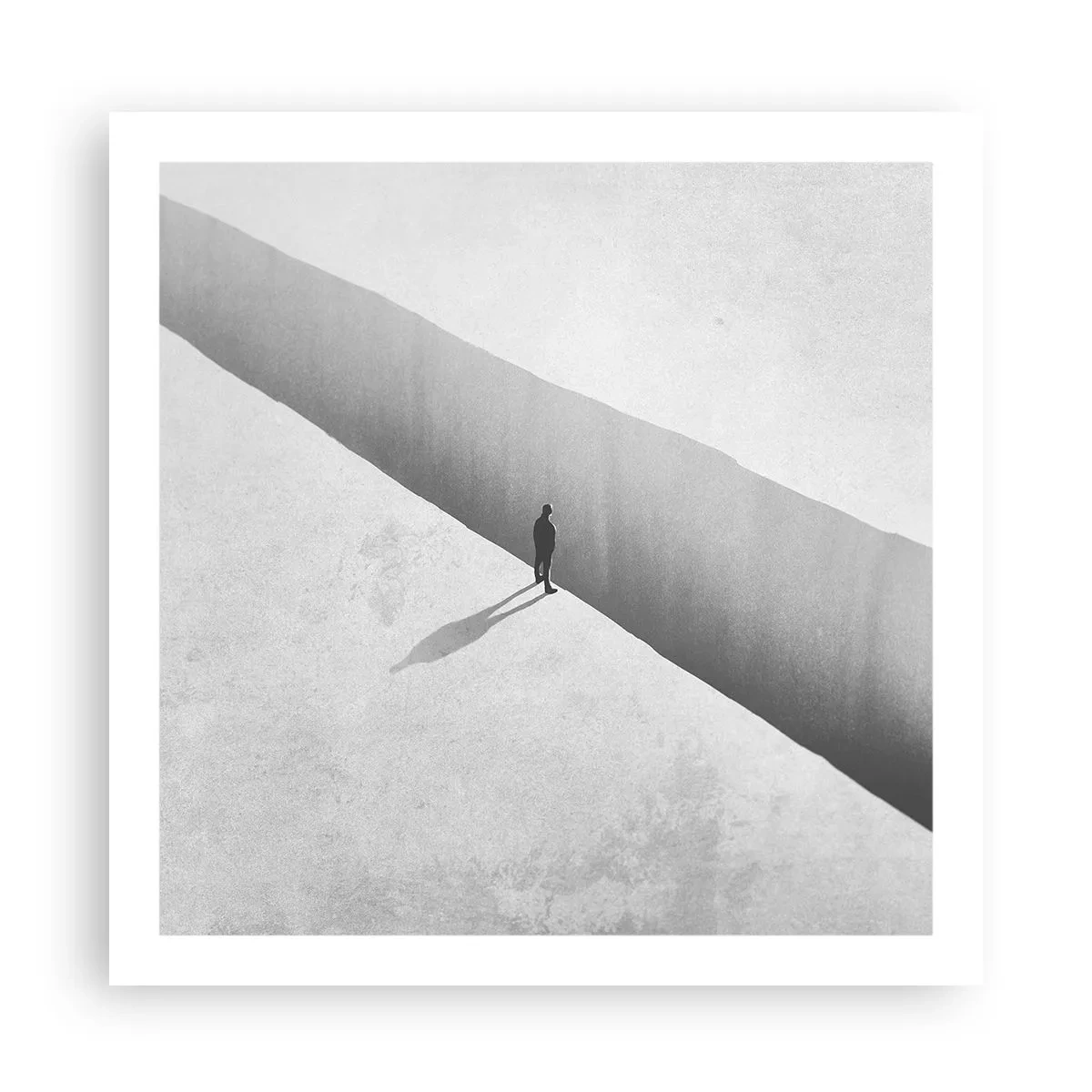 Poster - Un obiettivo chiaro - 60x60 cm