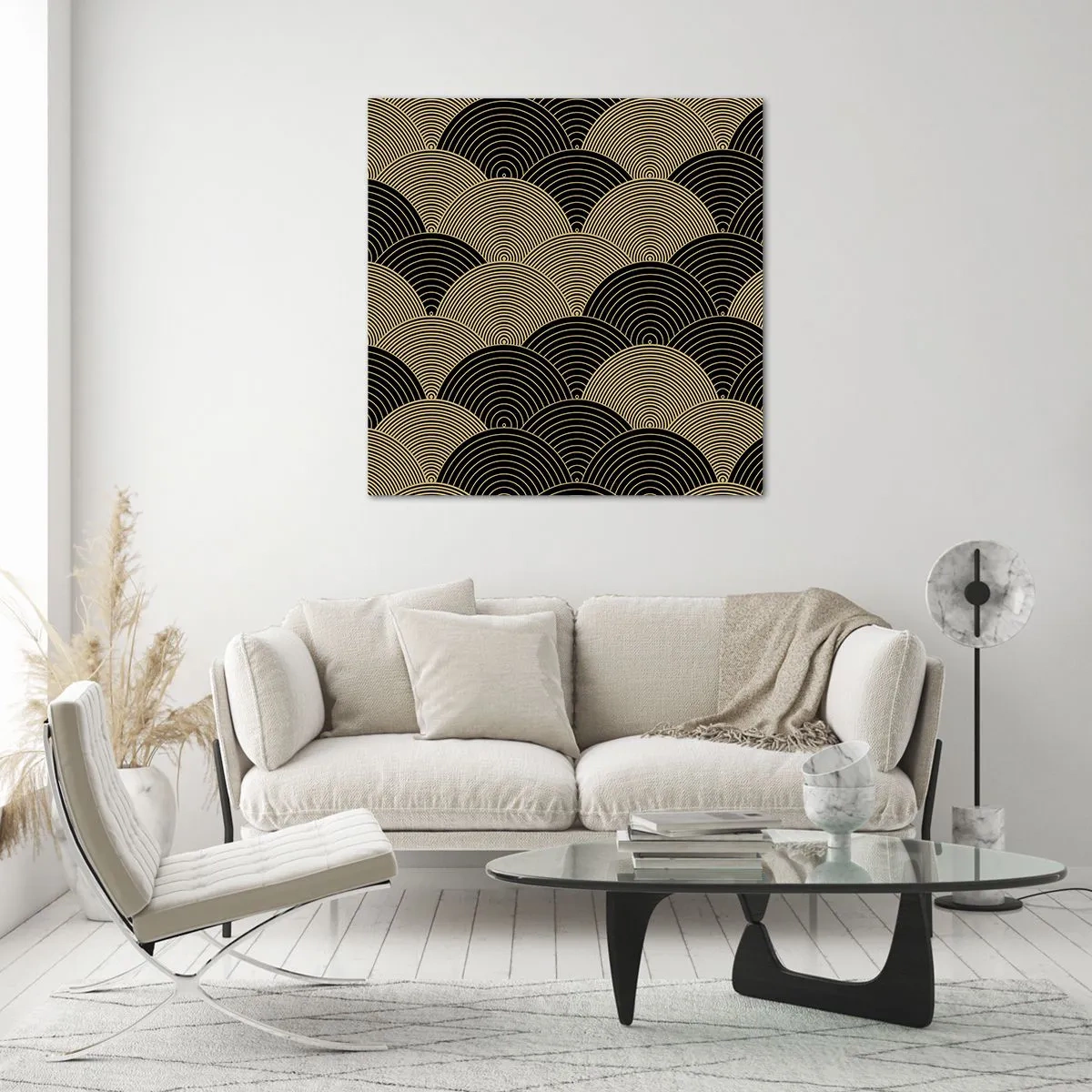 Quadro su vetro - Unità nella molteplicità - 60x60 cm