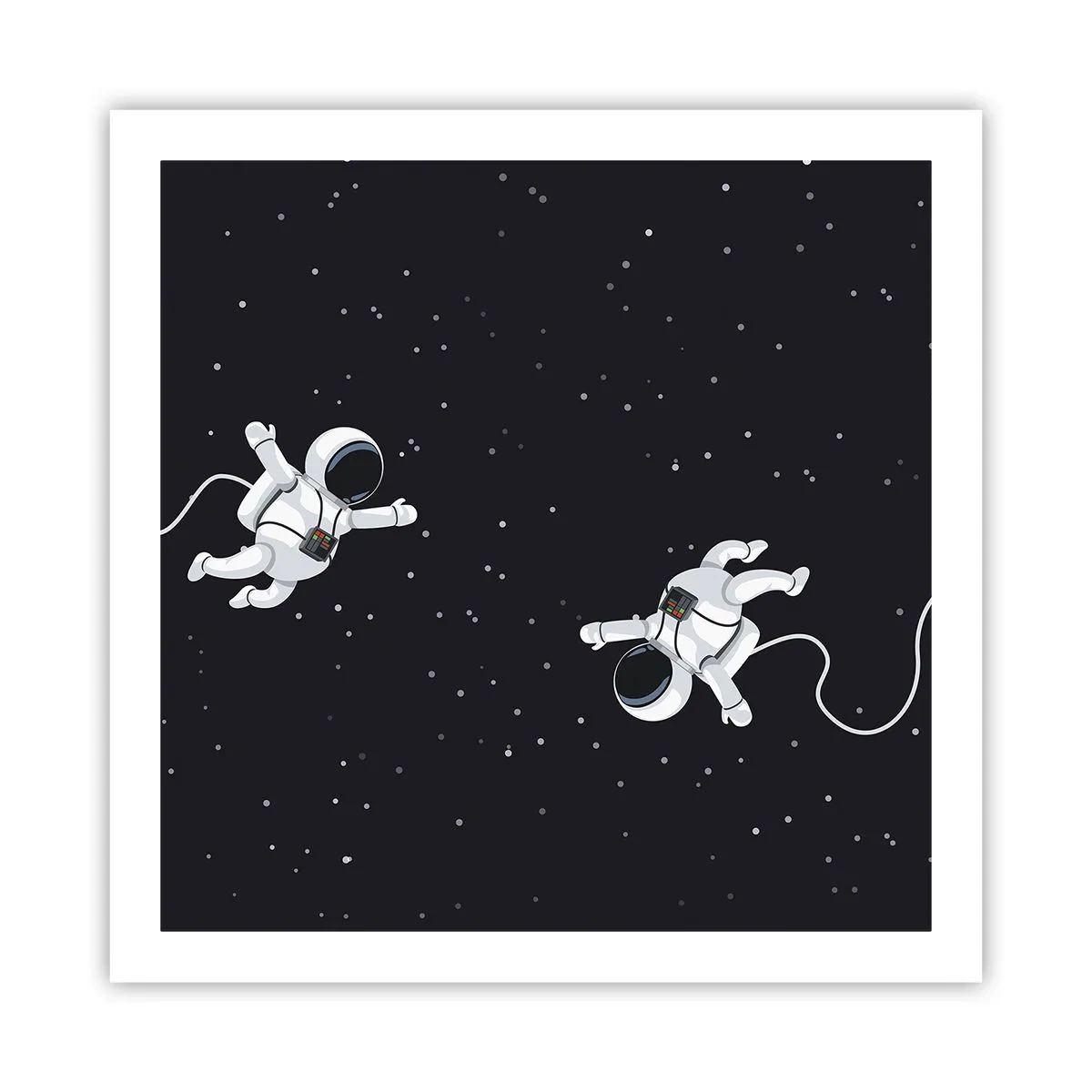 Poster - Danza cosmica - 60x60 cm