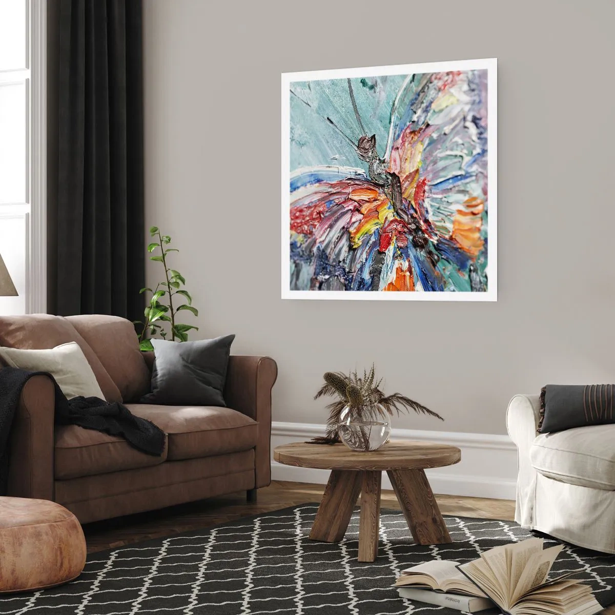 Poster - Dipinto dalla natura - 60x60 cm