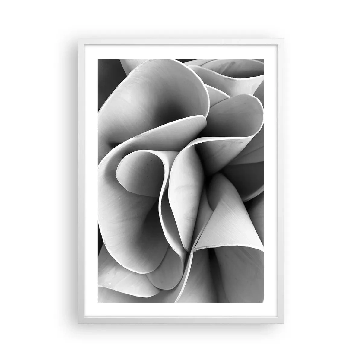 Poster in cornice bianca - Avviene nello spazio - 50x70 cm