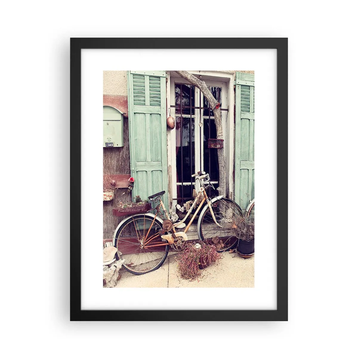 Poster in cornice nera - Evviva la provincia - 30x40 cm