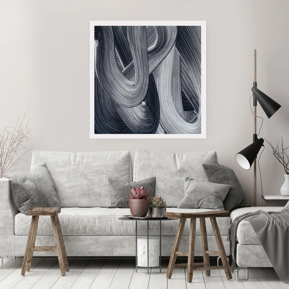 Poster - La fluidità della realtà - 60x60 cm