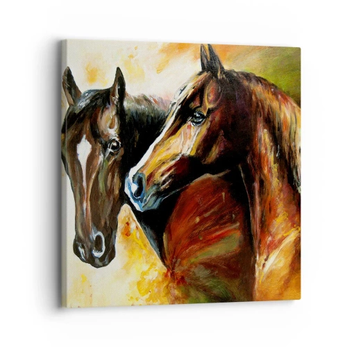 Quadro su tela - Stampe su Tela - Due volte più grazia - 30x30 cm