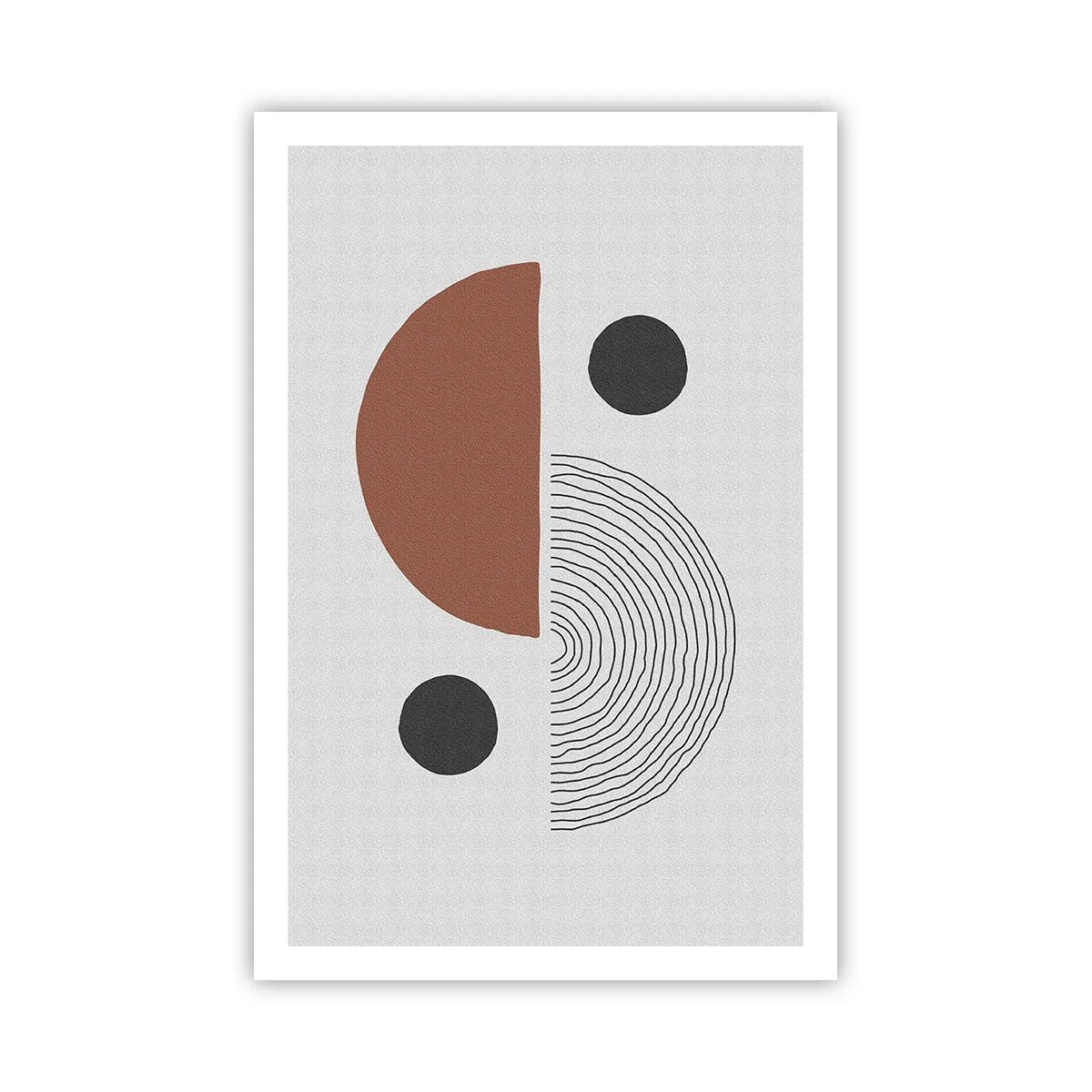 Poster - La perfezione del cerchio - 61x91 cm