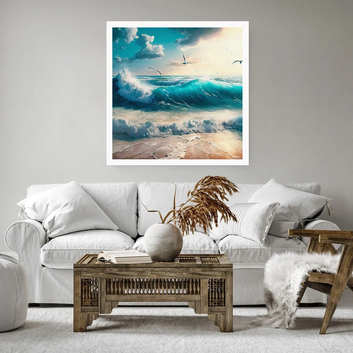 Poster - Mormora solo per te - 60x60 cm