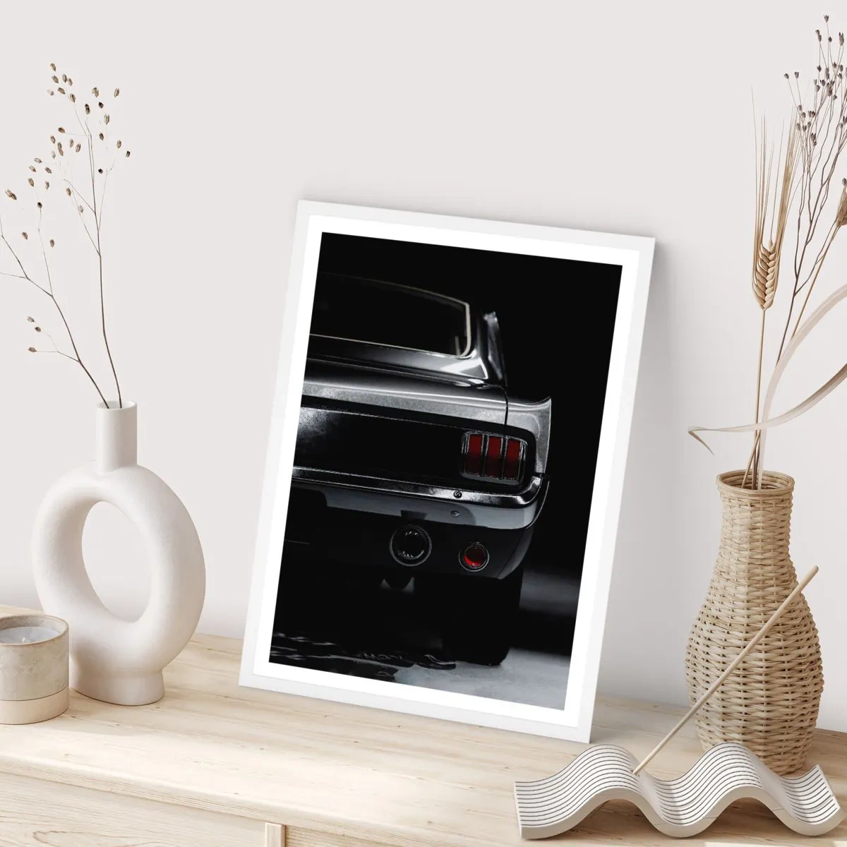 Poster in cornice bianca - Il fascino del classico - 40x50 cm