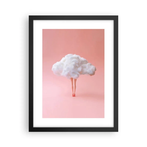 Poster in cornice nera - Dolce promessa - 30x40 cm