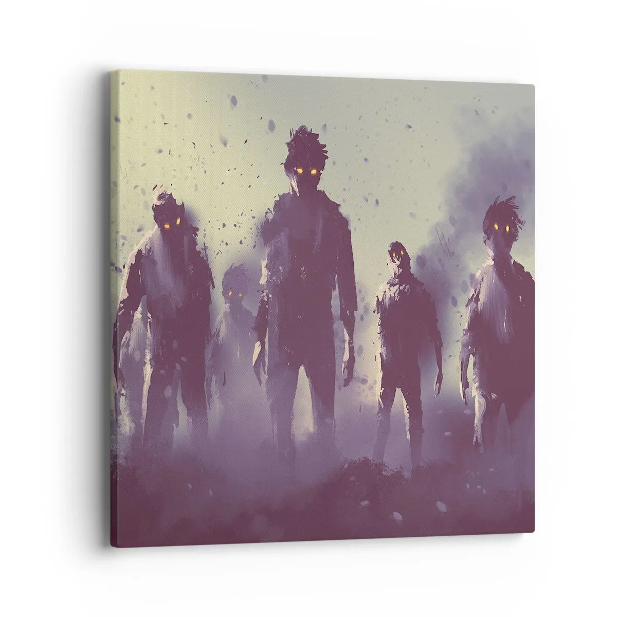 Quadro su tela - Stampe su Tela - Attenzione! Arrivano - 40x40 cm