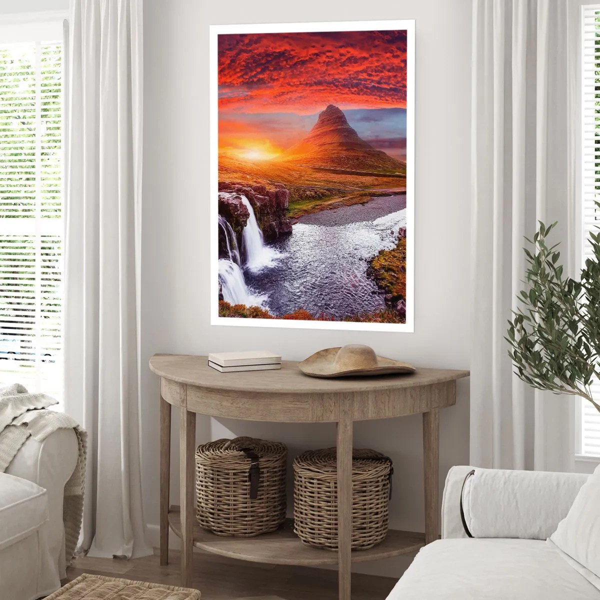 Poster - Paesaggio della Terra di Mezzo - 70x100 cm