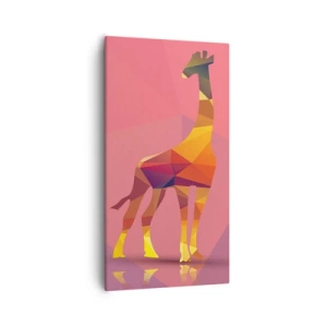 Quadro su tela - Stampe su Tela - Nei colori della savana - 55x100 cm