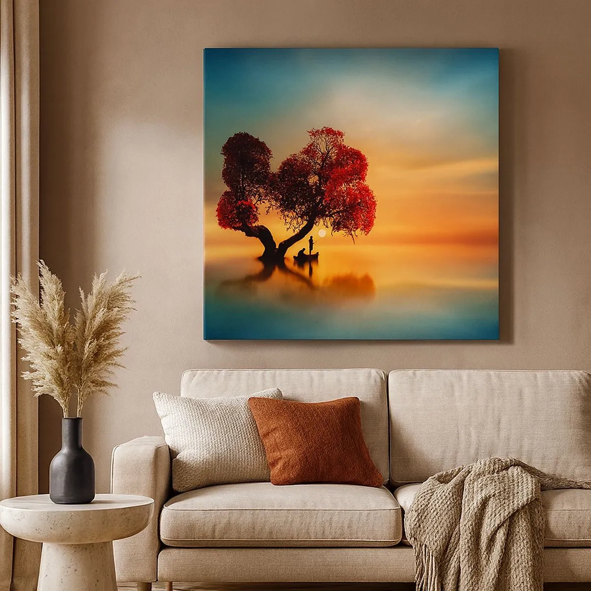 Quadro su tela - Stampe su Tela - Gli esiliati e il silenzio fuori dal mondo - 30x30 cm