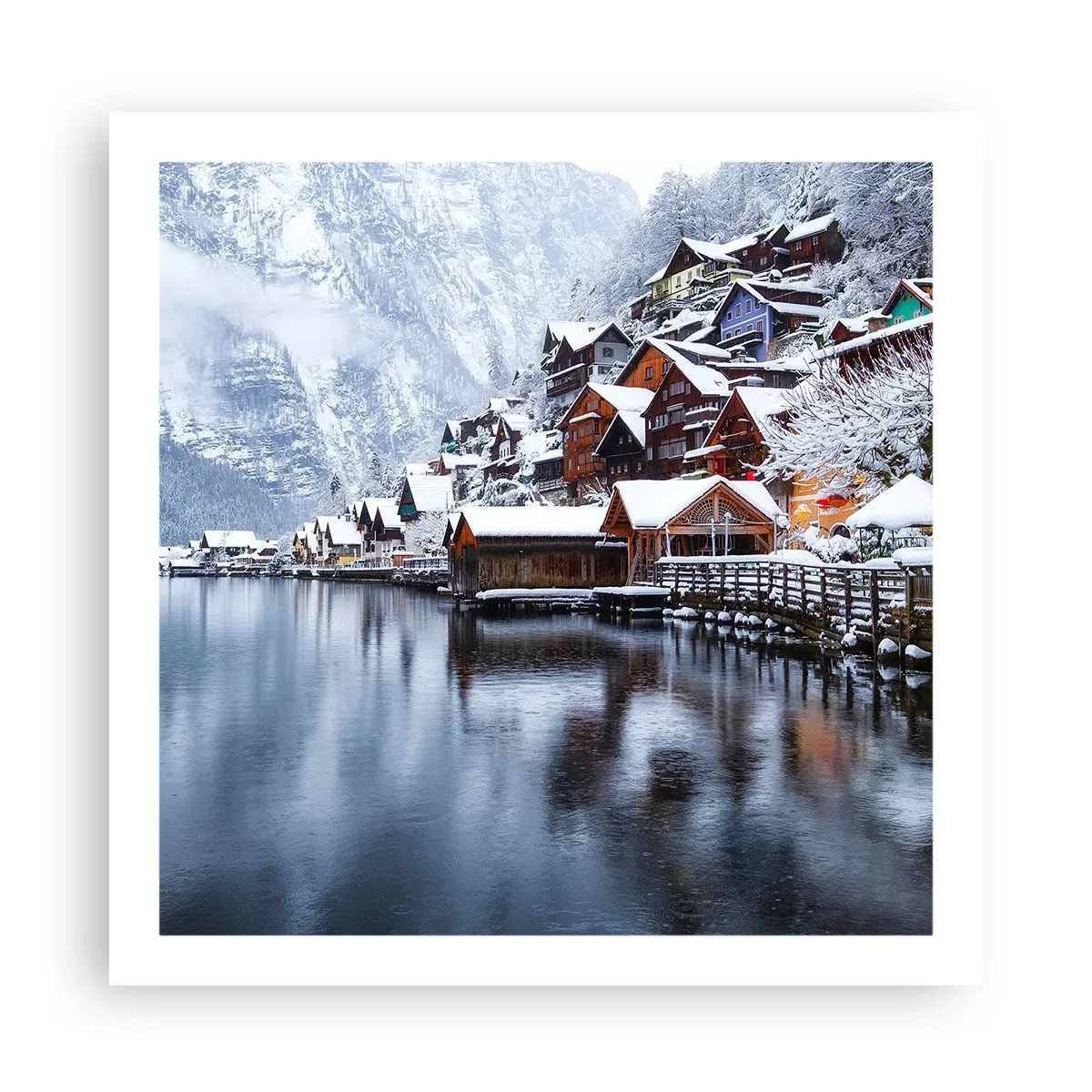 Poster - Decorazione invernale - 60x60 cm