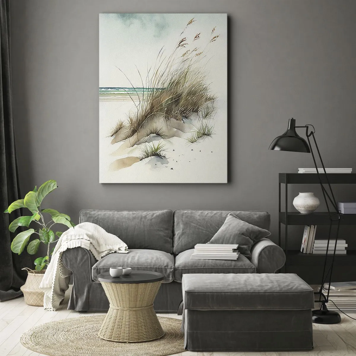 Quadro su tela - Stampe su Tela - Avvolti dalla sabbia - 80x120 cm