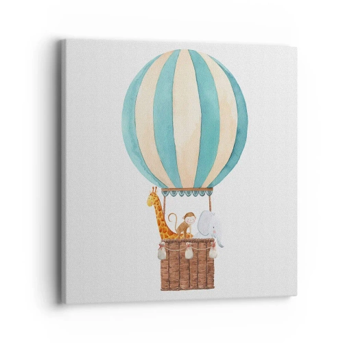 Quadro su tela - Stampe su Tela - Una gita fantastica - 40x40 cm