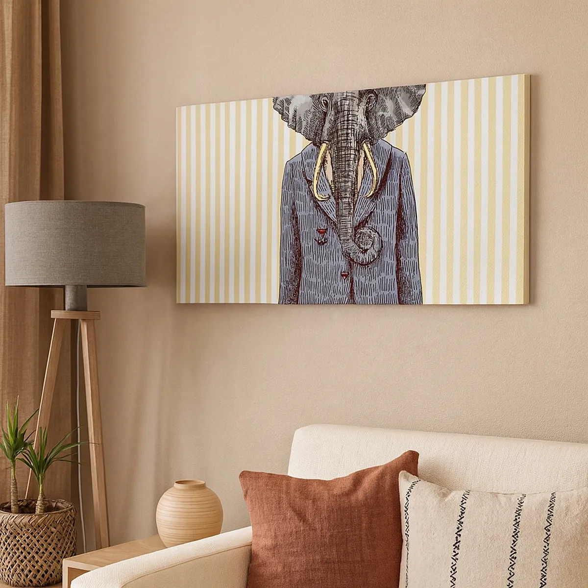 Quadro su tela - Stampe su Tela - Elegante di natura - 30x30 cm