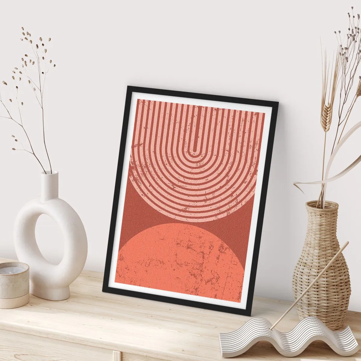 Poster in cornice nera - Rapporti stretti - 61x91 cm