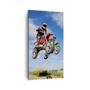 Quadro su tela - Stampe su Tela - Saltando sotto il cielo - 45x80 cm