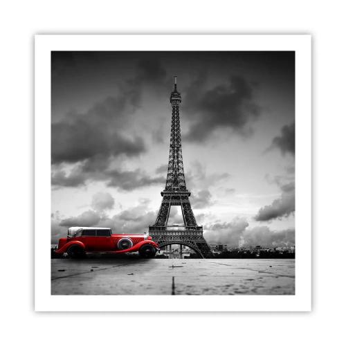 Poster - Non molto tempo fa a Parigi - 60x60 cm