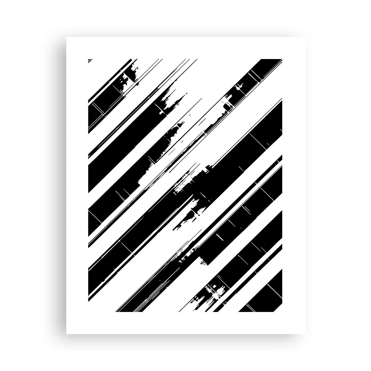 Poster - Composizione intensa e dinamica - 40x50 cm