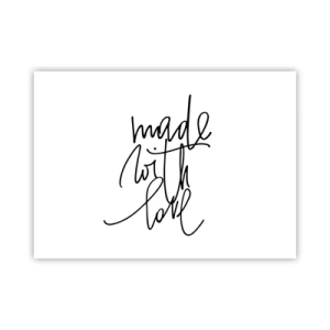 Poster - La migliore marca - 70x50 cm