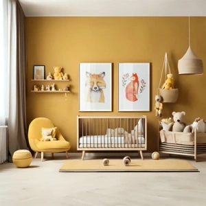 Yellow kids zone - Ispirazione per la cameretta dei bambini