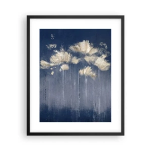 Poster in cornice nera - Come petali al vento - 40x50 cm