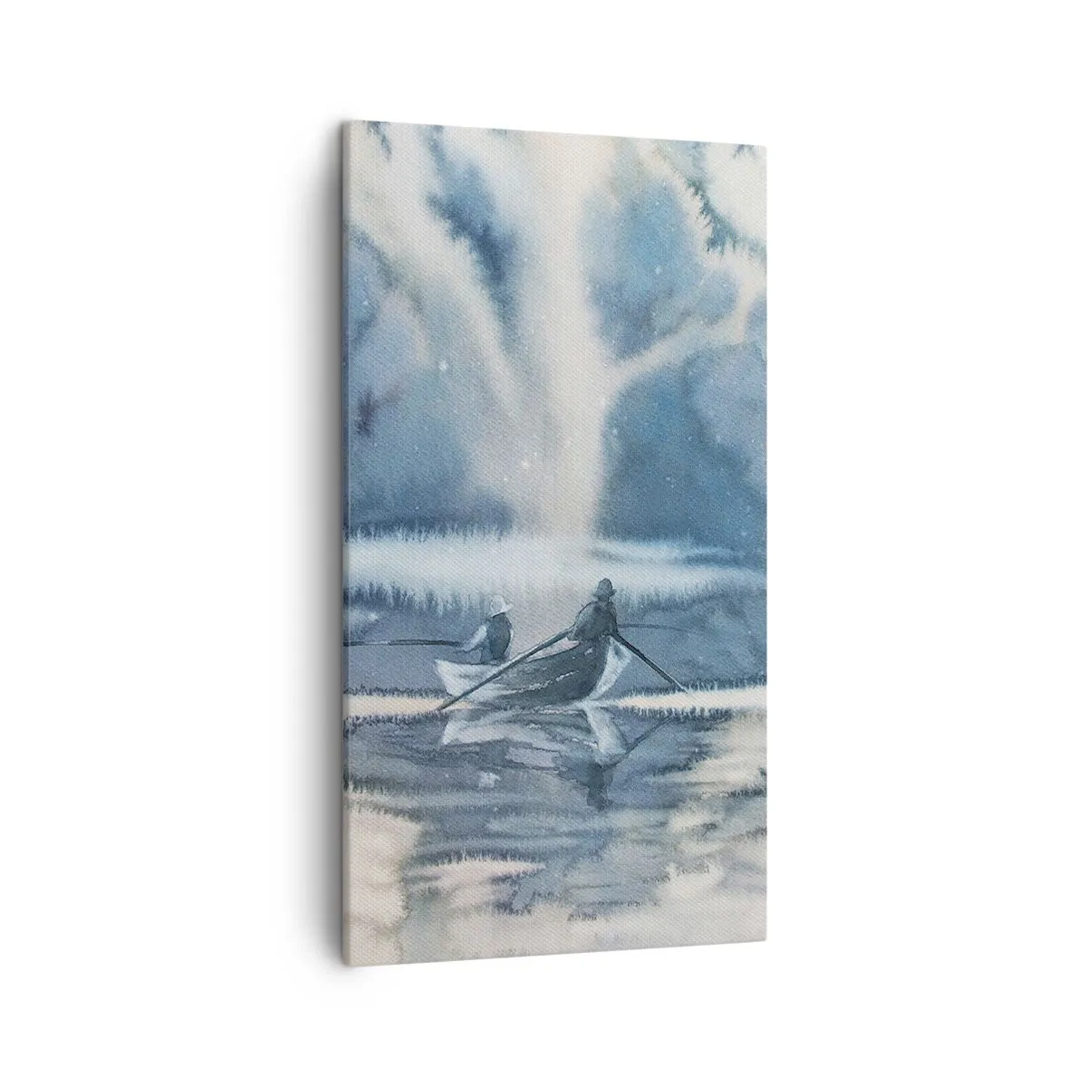 Quadro su tela - Stampe su Tela - I pescatori nel loro paradiso - 45x80 cm