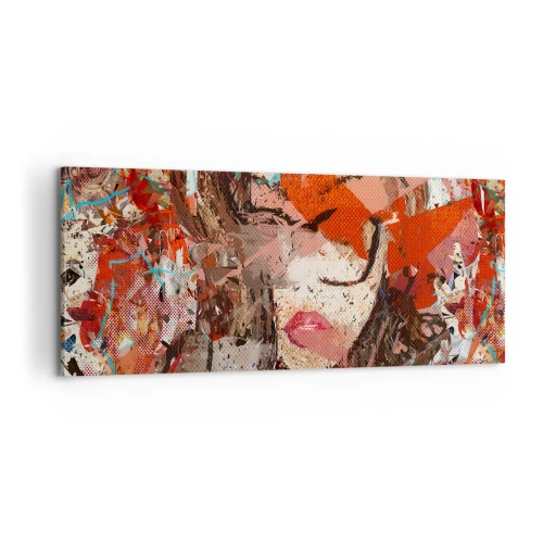 Quadro su tela - Stampe su Tela - Nessuno sa come sei veramente - 100x40 cm