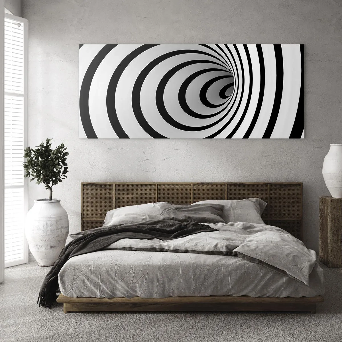 Quadro su vetro - Anche tu non riesci a resistere? - 100x40 cm