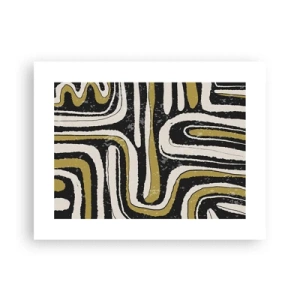 Poster - Composizione: strade e vicoli - 40x30 cm