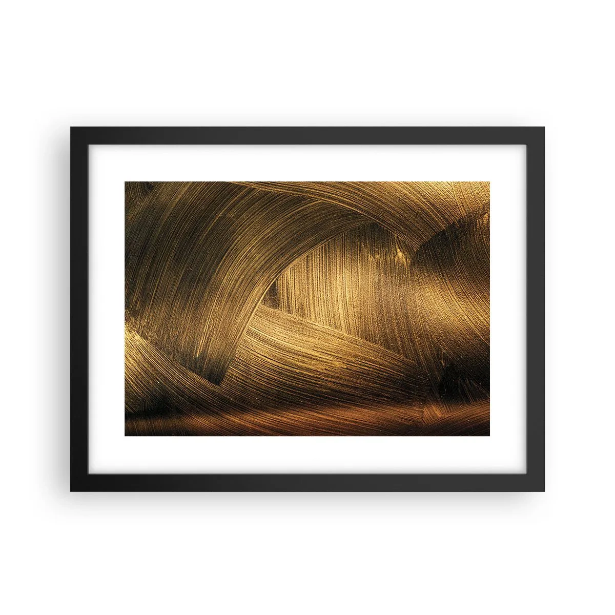 Poster in cornice nera - Nel labirinto d'oro - 40x30 cm