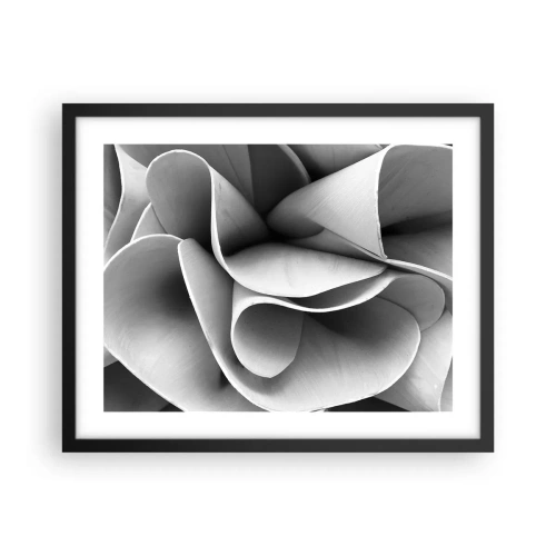 Poster in cornice nera - Avviene nello spazio - 50x40 cm