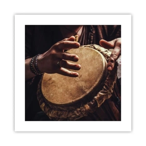 Poster - Al ritmo del cuore - 40x40 cm