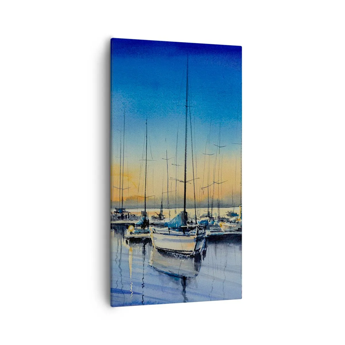 Quadro su tela - Stampe su Tela - La fine di una buona giornata - 55x100 cm