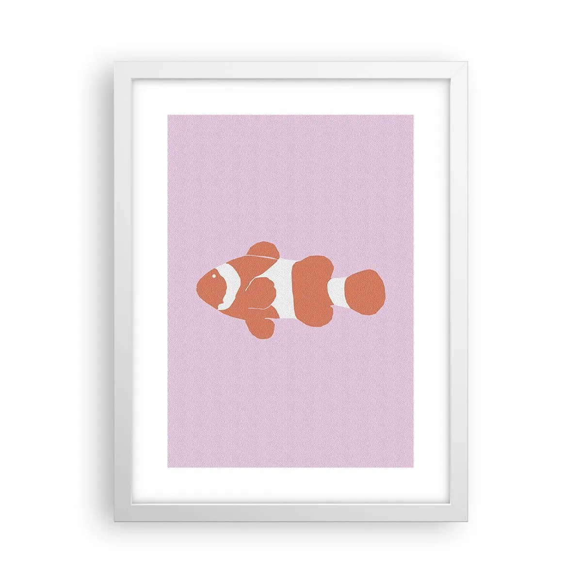 Poster in cornice bianca - Abbinato ai coralli - 30x40 cm