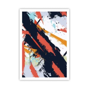 Poster - Composizione dinamica - 70x100 cm