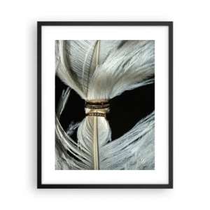 Poster in cornice nera - ...e non ti lascerò... - 40x50 cm
