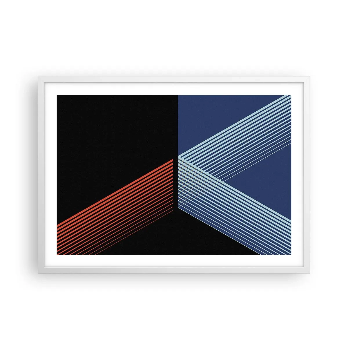 Poster in cornice bianca - Una storia semplice - 70x50 cm