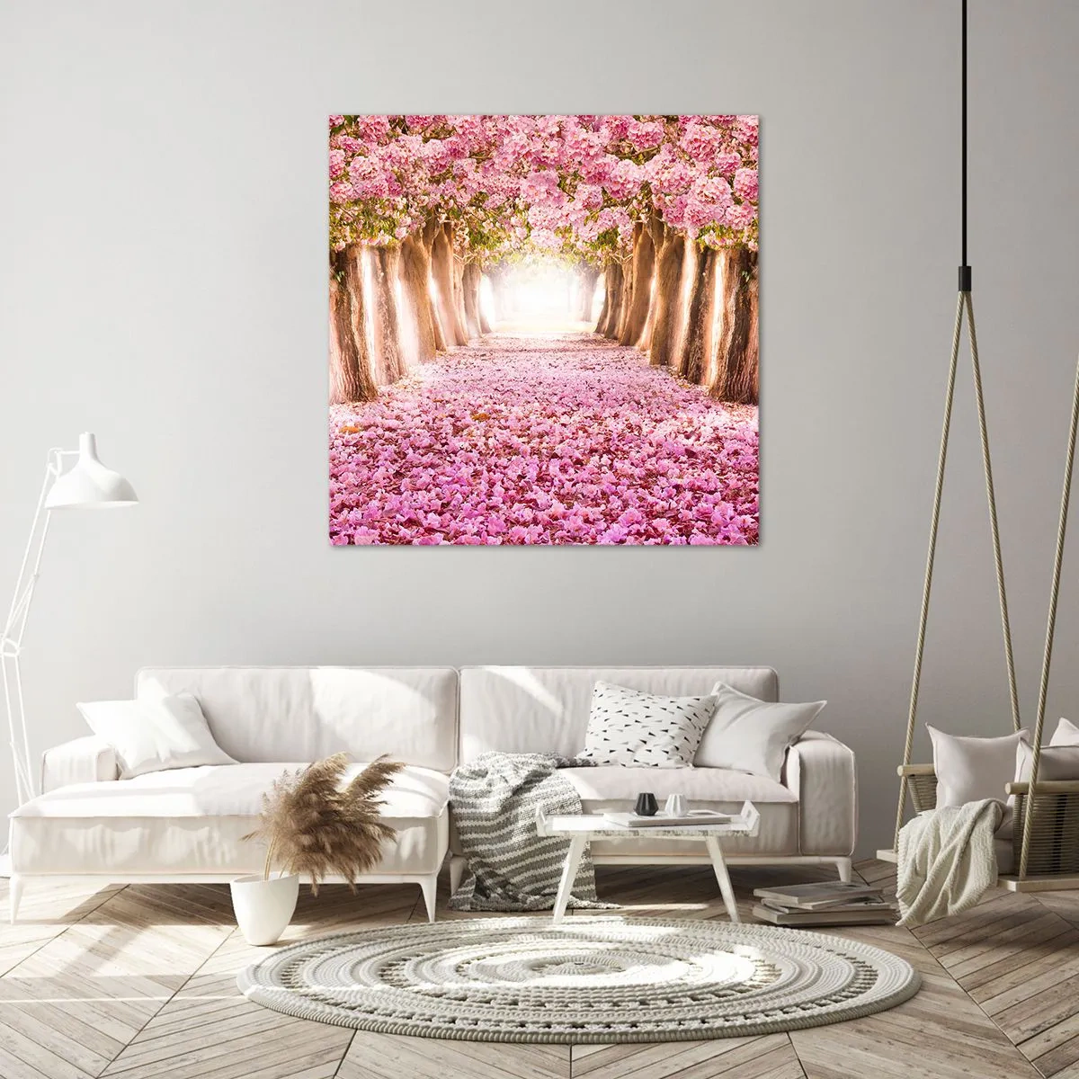 Quadro su tela - Stampe su Tela - La strada verso il paradiso - 30x30 cm