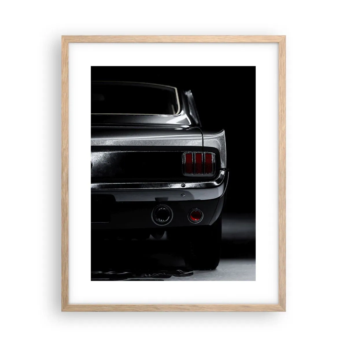 Poster in cornice rovere chiaro - Il fascino del classico - 40x50 cm