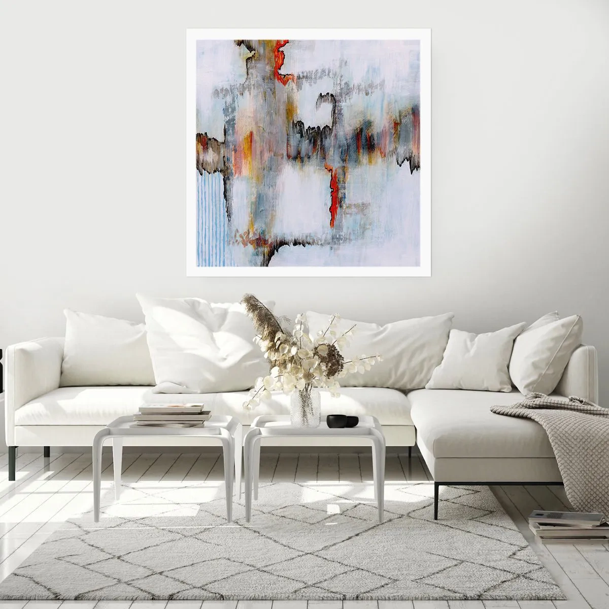 Poster - Scritto sull'acqua - 60x60 cm