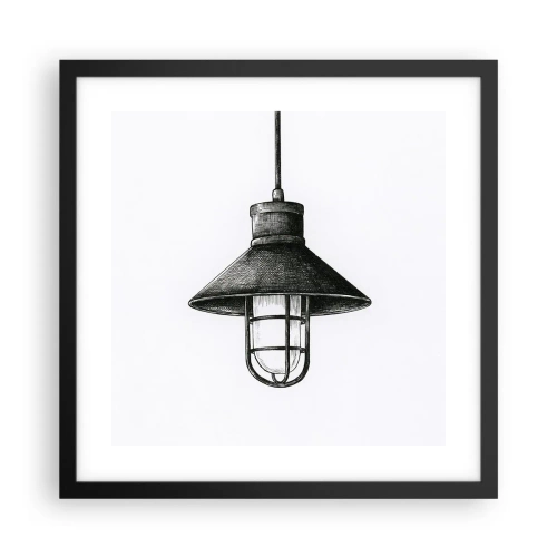 Poster in cornice nera - Come tanti anni fa... - 40x40 cm