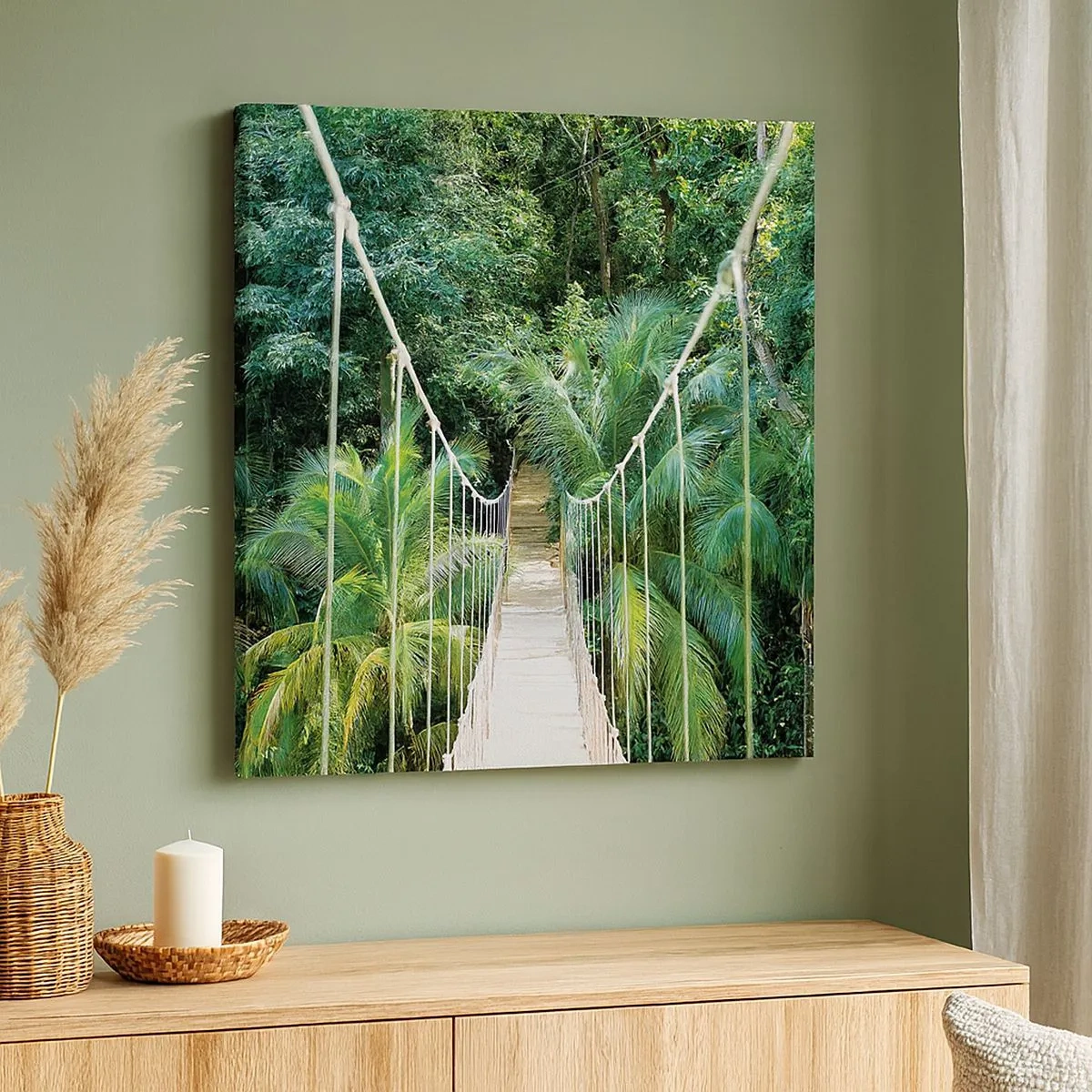 Quadro su tela - Stampe su Tela - Welcome to the jungle! - 30x30 cm