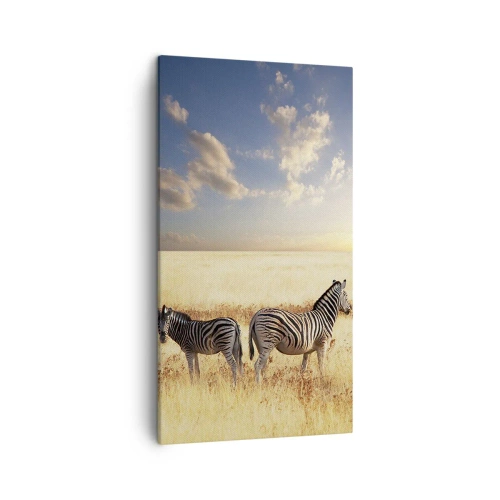 Quadro su tela - Stampe su Tela - Allontanati, non disturbare - 45x80 cm