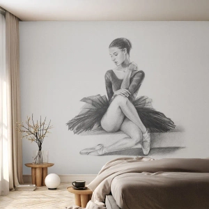 Fotomurali Autoadesivo Deluxe Sticker - Incantata dalla danza - Ballerina, Danza, Balletto - 300x210 cm