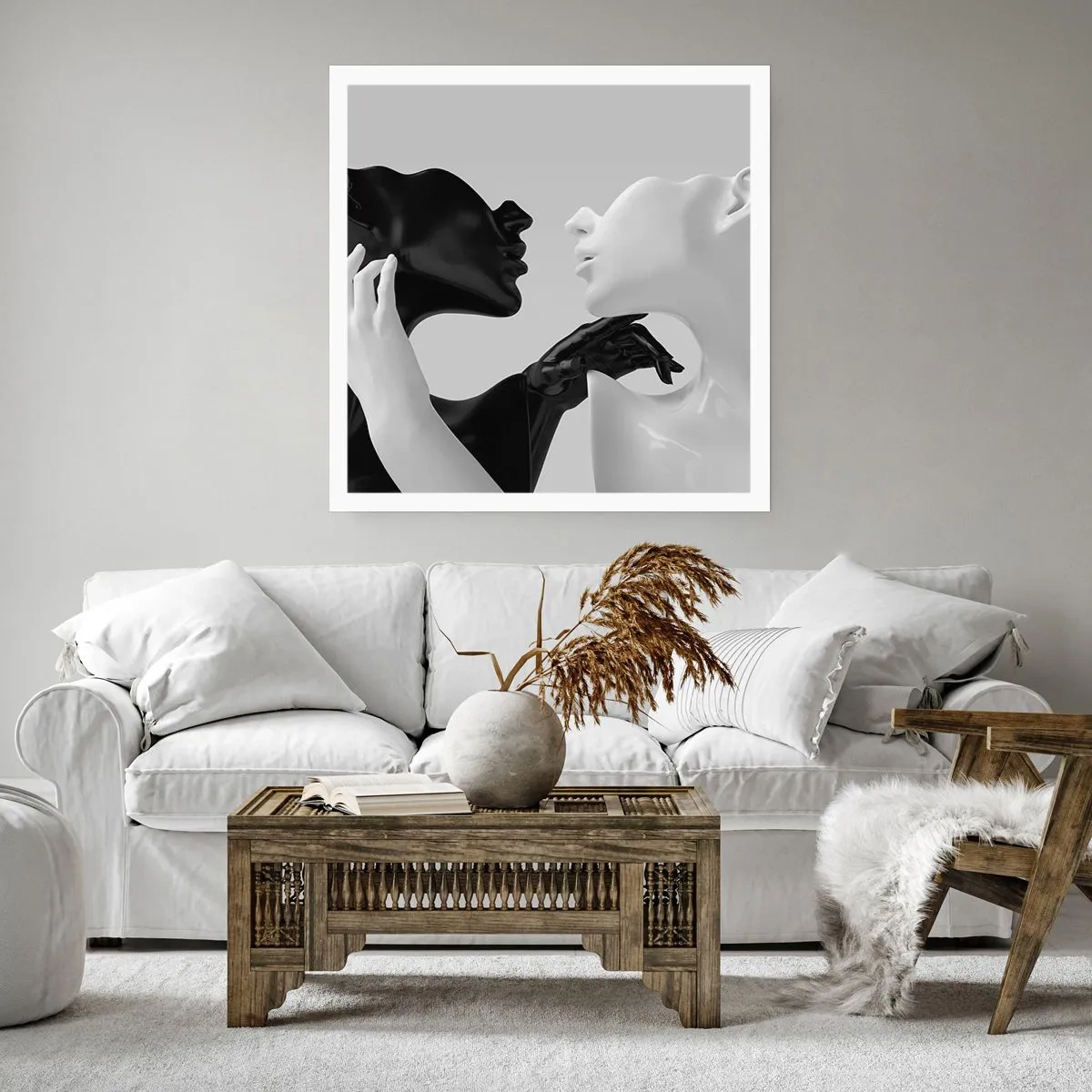 Poster - Desiderio - attrazione - 40x40 cm